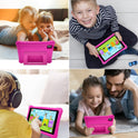 NPO 8" IPS Ekran 4GB 64GB Android 13.0 A133P 1.8GHz Antişok Çocuk Tableti, Kids Tablet Pembe RS407+