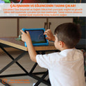 NPO 8" IPS Ekran 4GB 64GB Android 13.0 A133P 1.8GHz Antişok Çocuk Tableti Kids Tablet Mavi RS407+