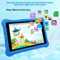 NPO 8" IPS Ekran 4GB 64GB Android 13.0 A133P 1.8GHz Antişok Çocuk Tableti Kids Tablet Mavi RS407+