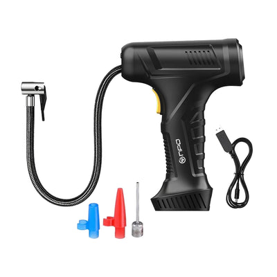 NPO HP03 150PSI 3600Mah Şarjlı Led Işıklı LCD Ekranlı Çok Amaçlı Taşınabilir Dijital Hava Pompası