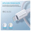 NPO UTL20 45W 2m TPE USB to Lightning Hızlı Şarj ve Data Kablosu (Apple şarj yedeği)