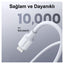 NPO UTL20 45W 2m TPE USB to Lightning Hızlı Şarj ve Data Kablosu (Apple şarj yedeği)