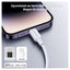NPO UTL20 45W 2m TPE USB to Lightning Hızlı Şarj ve Data Kablosu (Apple şarj yedeği)