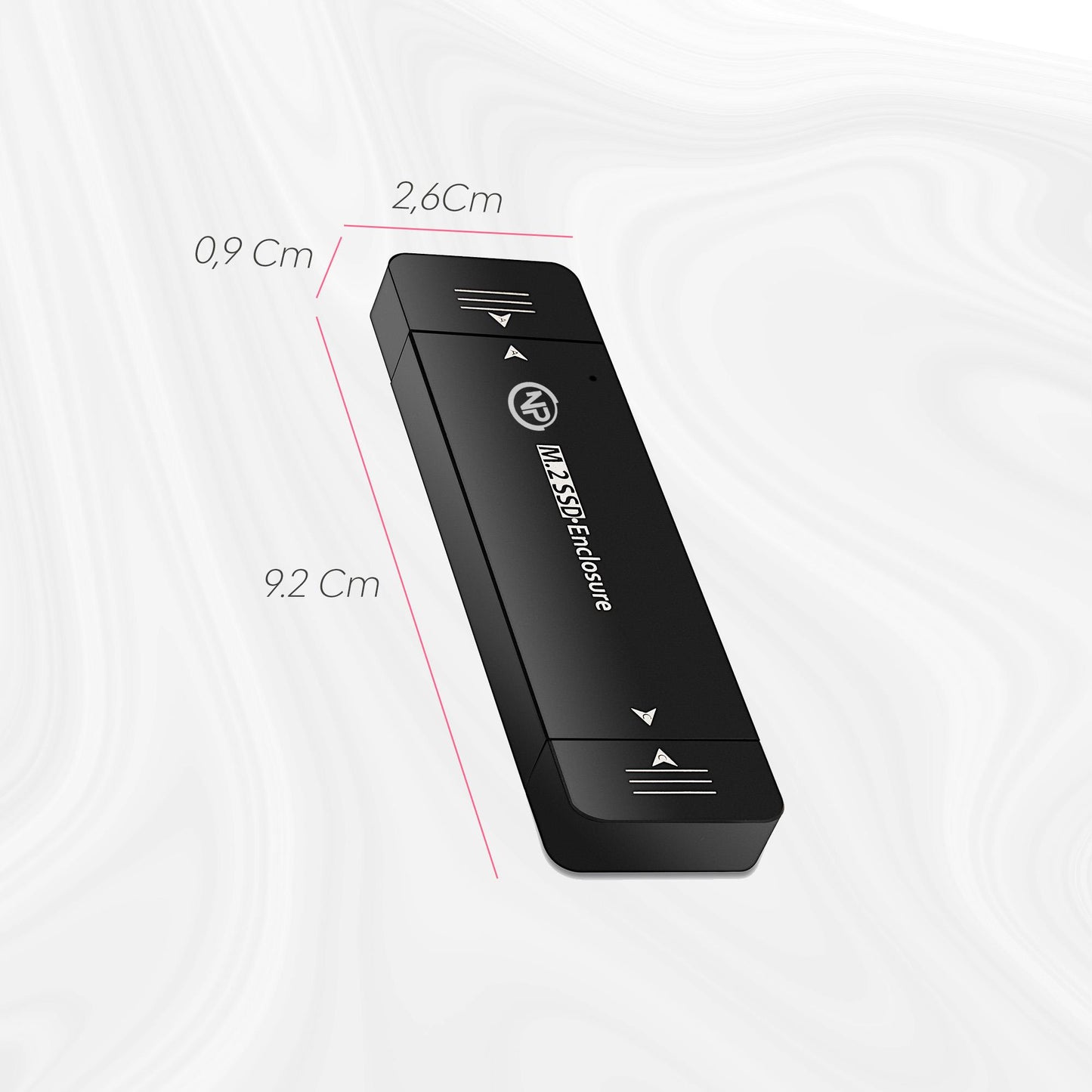 NPO DK01 NVMe M.2 USB-A/Type-C Kablosuz Taşınabilir Harici SSD