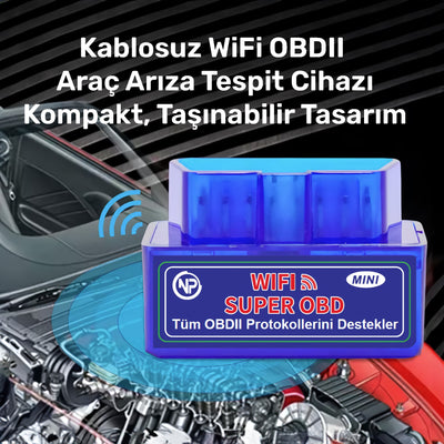 NPO NPC12 Türkçe OBDII/EOBD+CAN Modlu Araç Arıza Tespit/Silme Cihazı