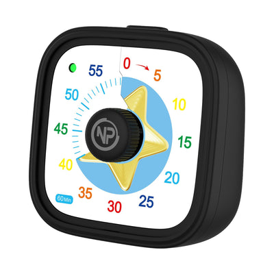 NPO NPT31ST Mutfak,Ders,Yemek için 60dk Analog Alarm Zamanlayıcı,Pomodoro Öğrenci Motivasyon Saati
