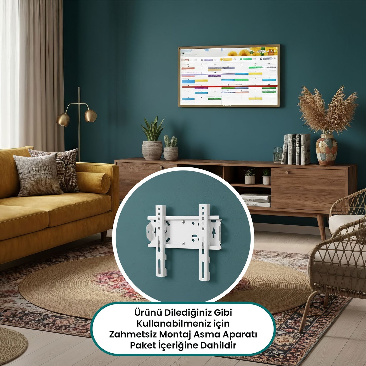 NPO NW3299T-M 32'' Full HD 4/64GB Android Dokunmatik Dijital Taşınabilir Smart Tablet Led Ekran