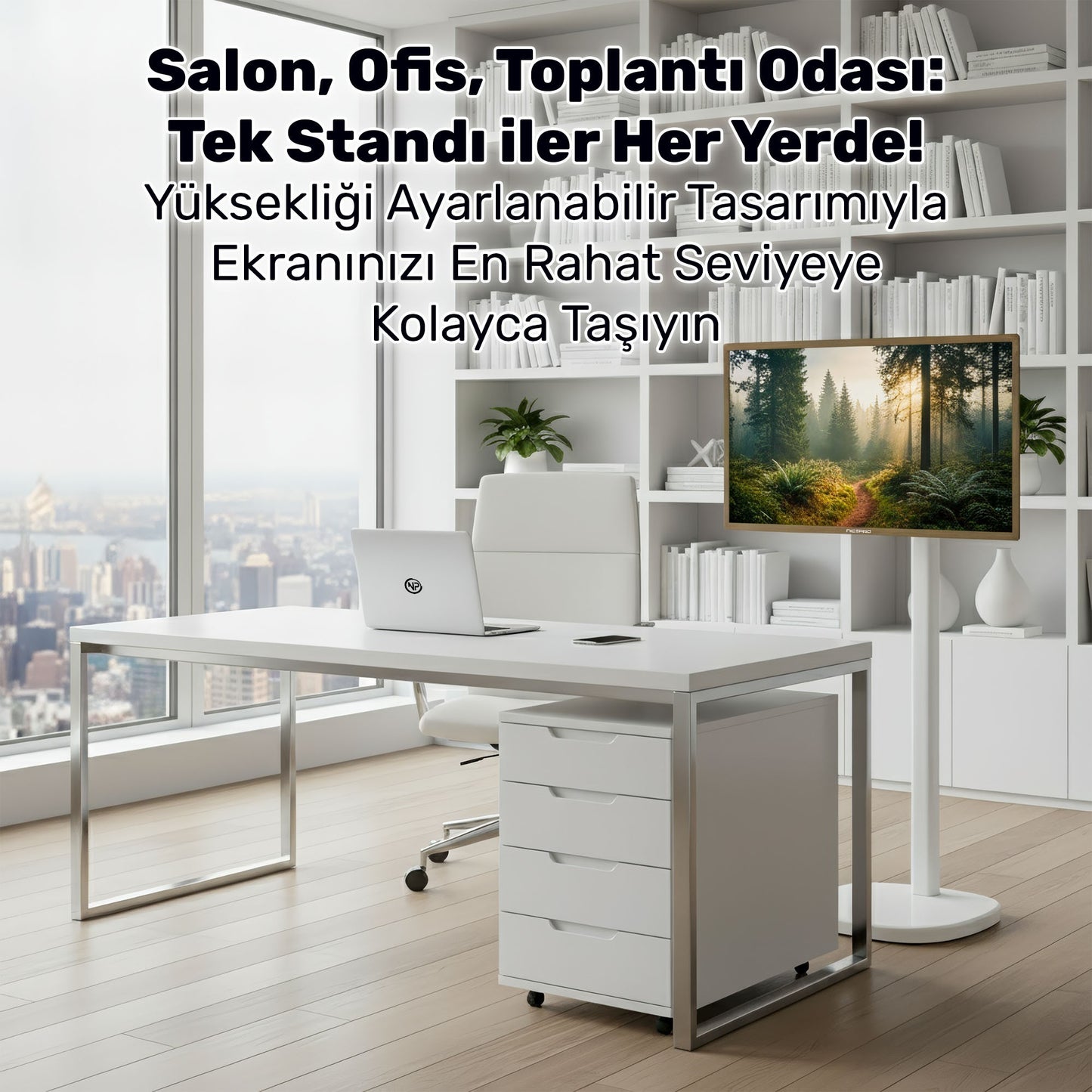 NPO NW3299T-M 32'' Full HD 4/64GB Android Dokunmatik Dijital Taşınabilir Smart Tablet Led Ekran