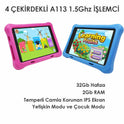 NPO 8" IPS Ekran 2GB 32GB Android 13.0 A133P 1.8GHz Antişok Çocuk Tableti, Kids Tablet Pembe RS407