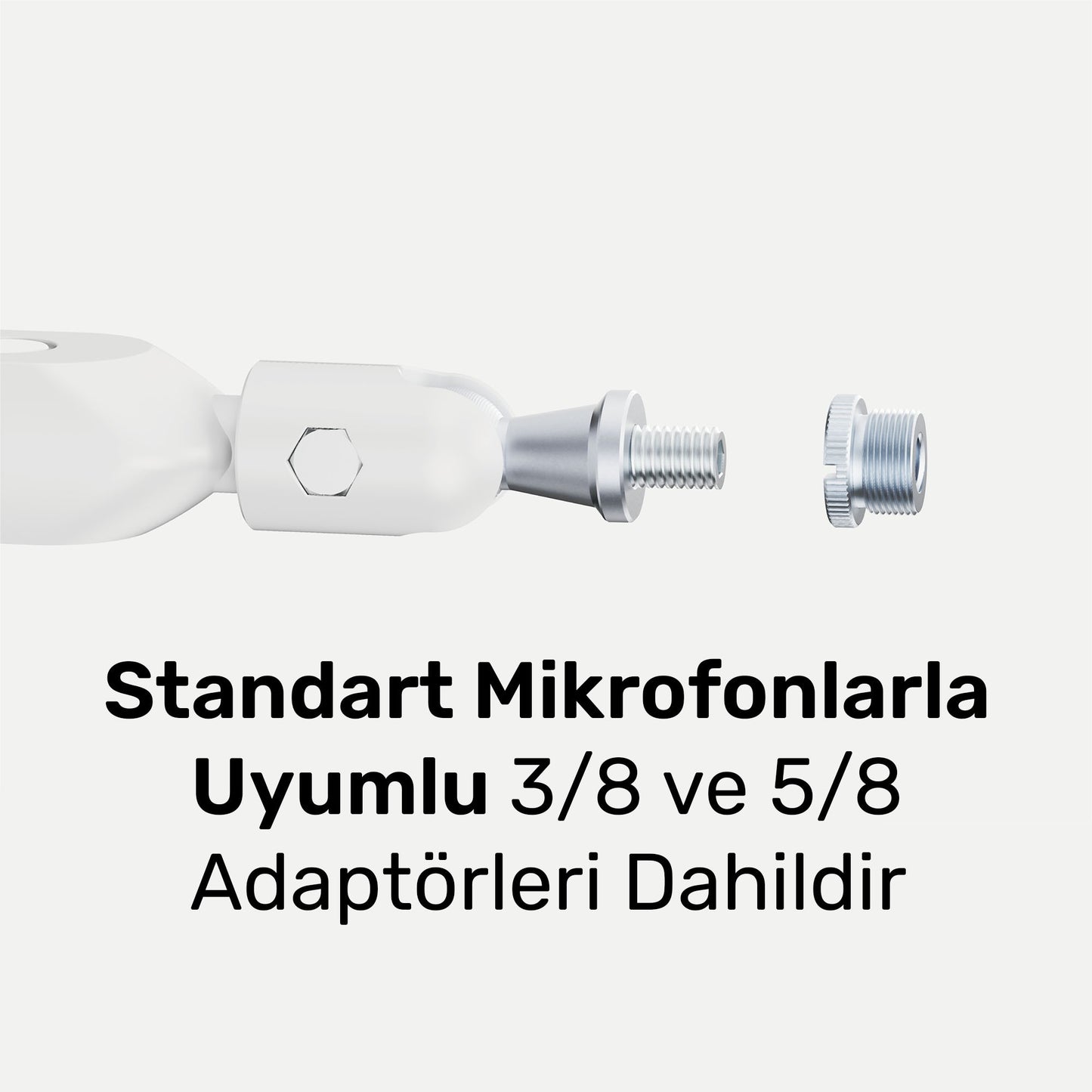 NPO STD191LW Elysium Profesyonel RGB Işıklı Amortisörlü Yayıncı Stüdyo Mikrofon Kolu