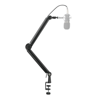 NPO STD131B Stüdyo Tasarım  Kablo Yönetimli  Amortisörlü Profesyonel Yayıncı Mikrofon Kolu