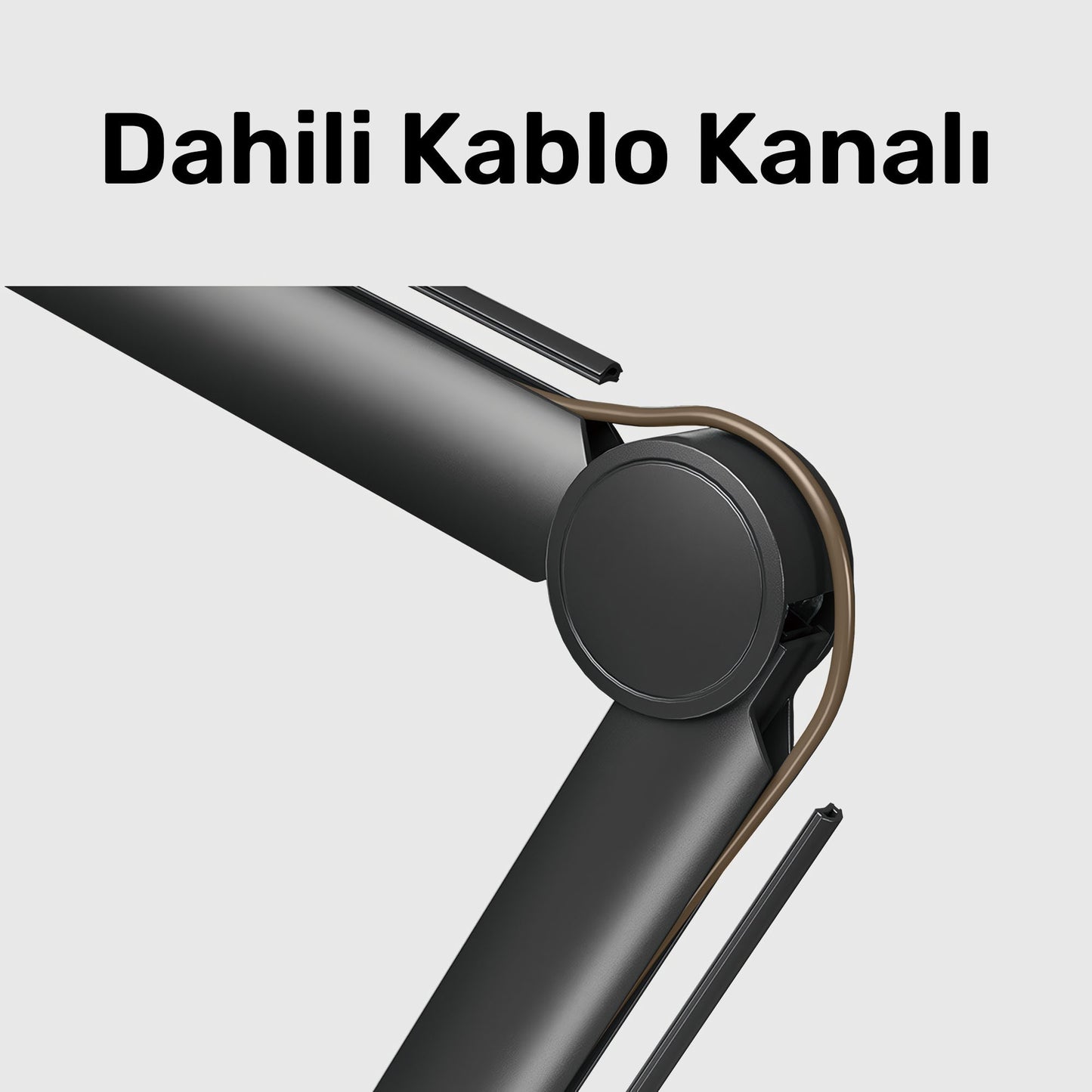 NPO STD131B Stüdyo Tasarım  Kablo Yönetimli  Amortisörlü Profesyonel Yayıncı Mikrofon Kolu