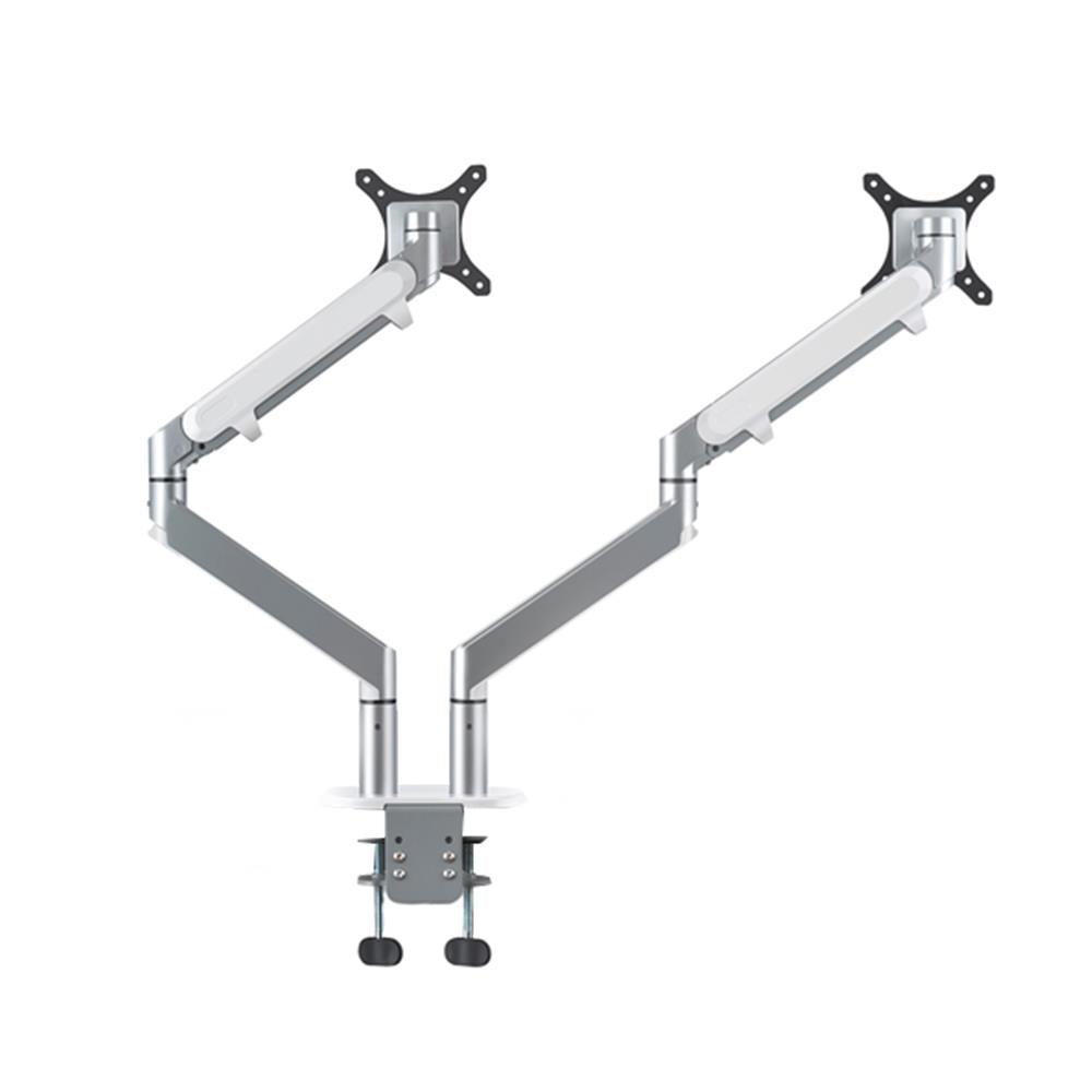 NPO STD7080S 10"-27" Alüminyum Amortisörlü VESA Monitör Tutucu Çift Kol