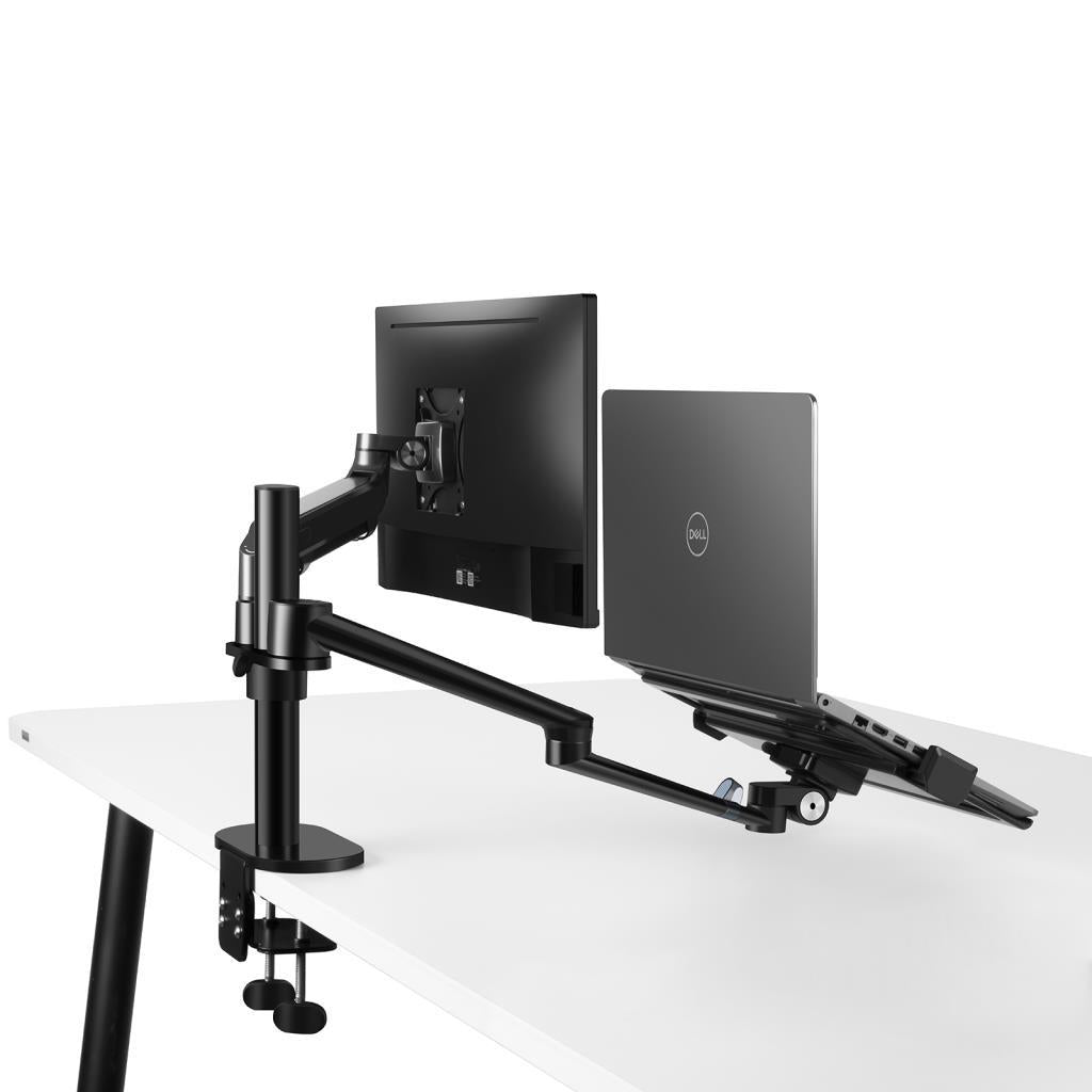 NPO STD7086G 10"-27" Notebook Stand ve Amortisörlü Vesa Monitör Tutucu Kol