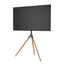 NPO STD1246F 45"-65" VESA Uyumlu Ahşap Ayaklı 360° Dönebilen Dekoratif Taşınabilir TV Standı