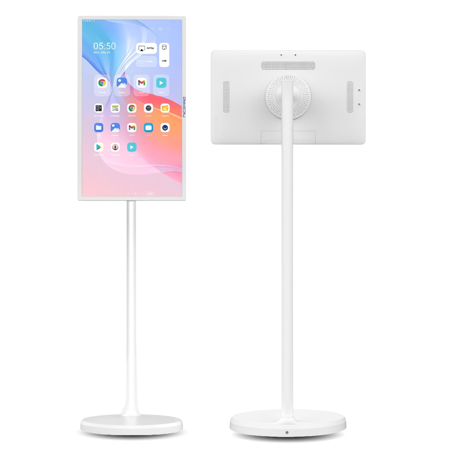 NPO Full HD Android Dokunmatik Şarjlı Taşınabilir Smart Led Ekran