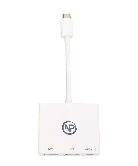 NPO TCA-104 MUF82ZM Macbook Type-C to HDMI-USB-Type-C Çoklayıcı