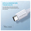 NPO UTC02 60W 20cm TPE USB to Type-C Hızlı Şarj ve Data Kablosu