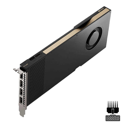 Pny RTX A4000 VCNRTXA4000-SB 256 Bit GDDR6 16 GB Ekran Kartı (Aksesuarsız)
