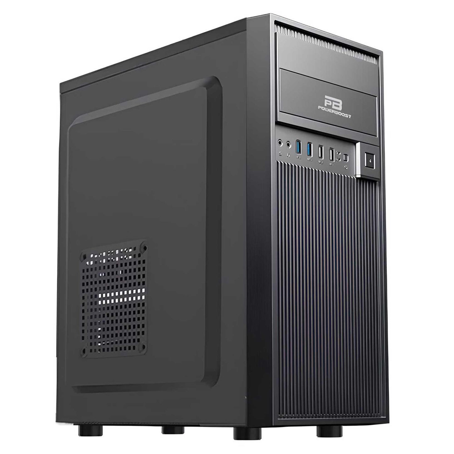 PowerBoost VK-1651 500W Siyah Mid Tower ATX Kasa