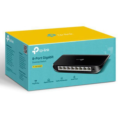 Tp-link Tl-sg1008d 8 Port Gigabit Plastik Kasa Switch