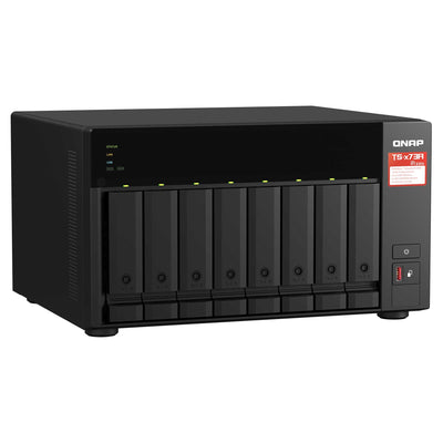 Qnap TS-873A-SW5T 8GB SATA Desteği RAID(0) NAS Depolama Ünitesi