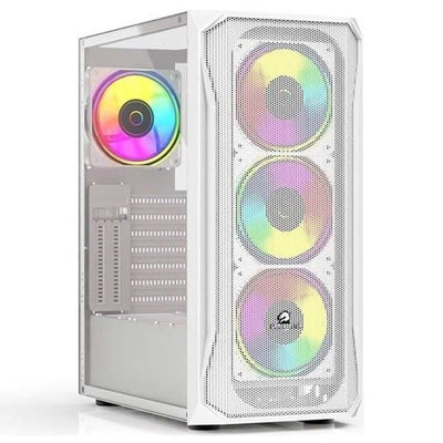 GameBooster GB-T005MW USB3.0 Mesh Panel ATX Beyaz Oyuncu Kasası (PSU Yok)