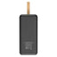 S-link G330 30000mAh QC3.0 PD20W LCD Şeffaf 18W Siyah Taşınabilir Powerbank