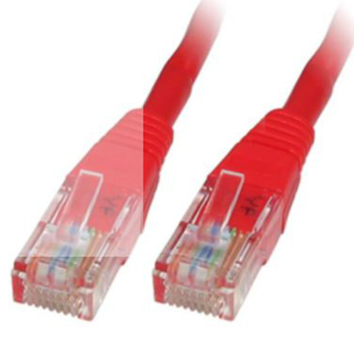 ODS 02R45R45C6UJ1R1.0A CAT6 UTP LSZH BAKIR 1 Metre Kırmızı Patch Cord