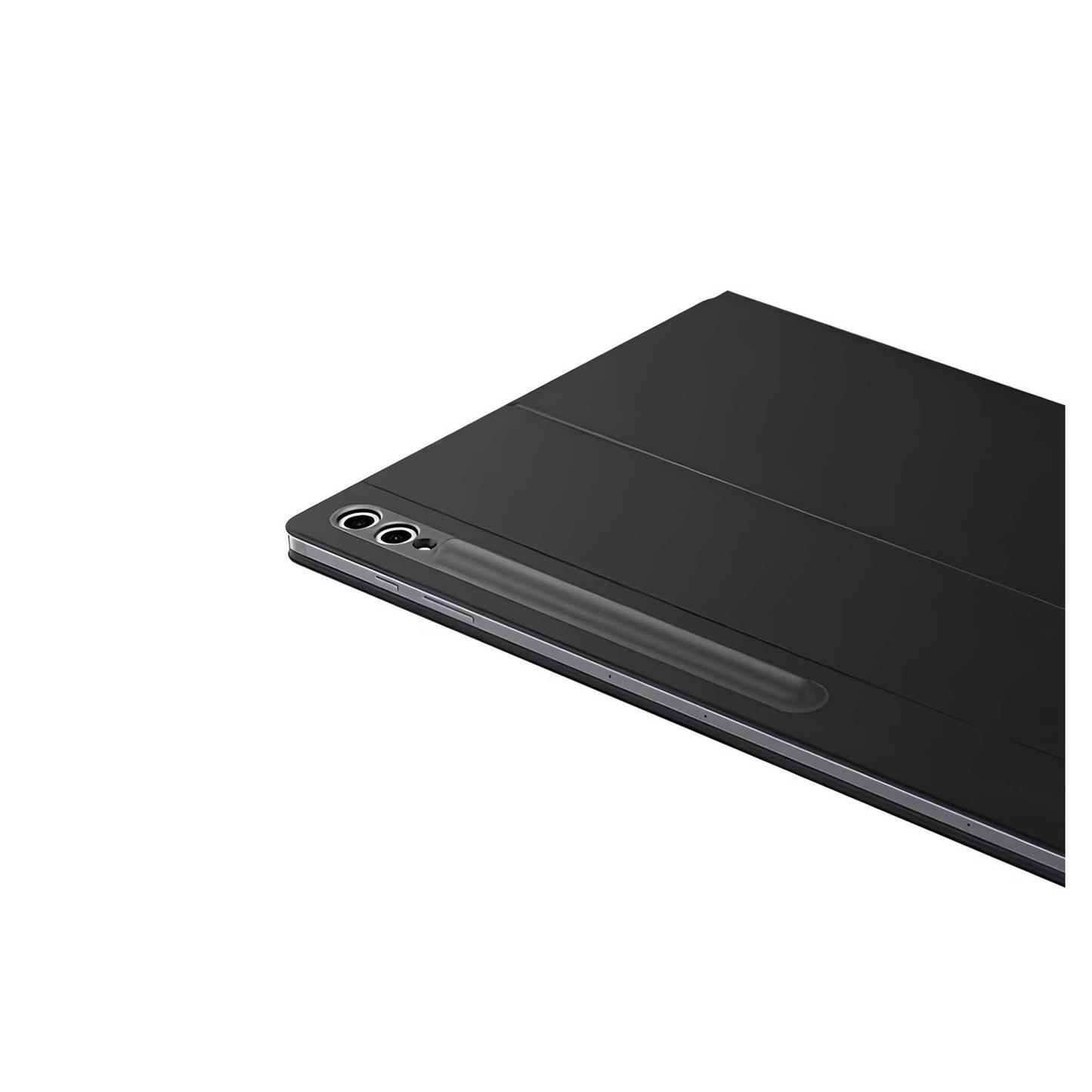 Samsung Galaxy Tab S10/S9 Ultra Klavyeli Mousepadli Kılıf-Siyah