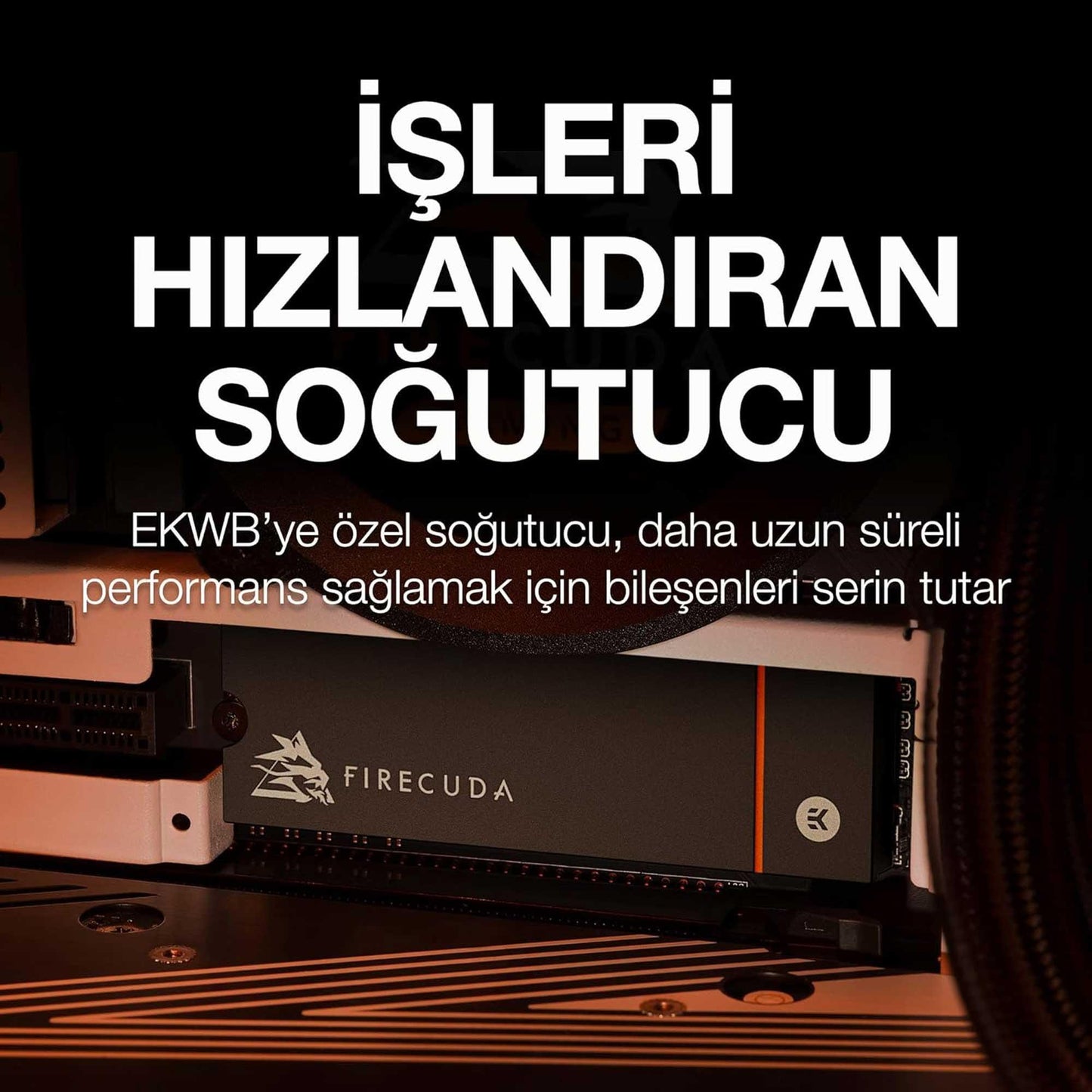 Seagate FireCuda 530 ZP500GM3A023 500GB 7000/3000MB/s Soğutuculu Gen4x4 22x80 M.2 NVMe SSD