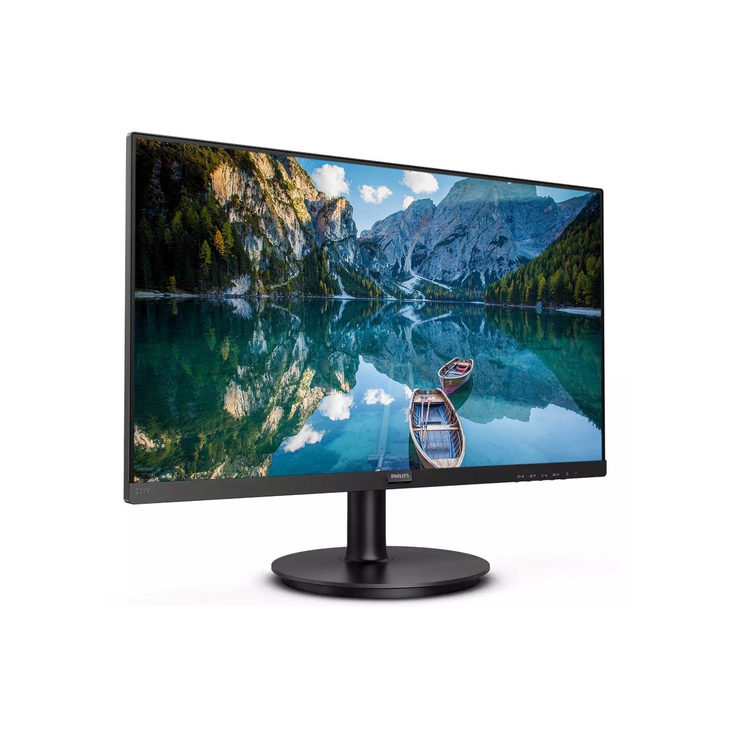PHILIPS 221V8 VLine 21.5" LED 4ms 75Hz 1920x1080 FullHD VGA HDMI (VESA) Siyah Monitör