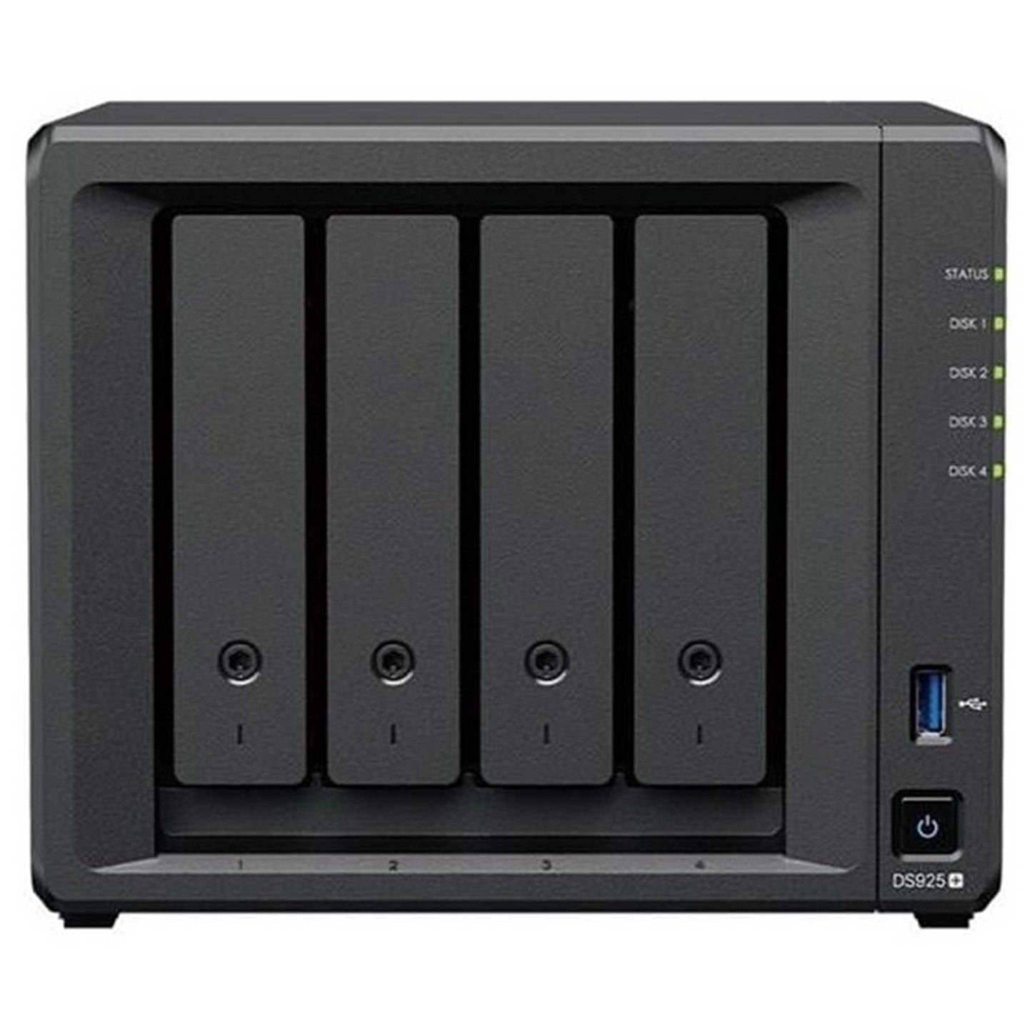 Synology DS925+0015 4GB 10TBHDD+1TBSSD 4x3.5" SATA Desteği RAID NAS Depolama Ünitesi