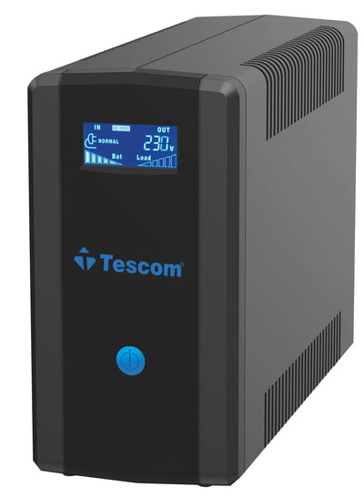 Tescom Leoap 1500va 1f/1f (2x9ah) 5/10dk Lcd Line Interaktif Ups