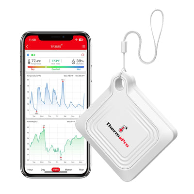 Thermopro TP351 Telefon Kontröllü 79m Menzilli Indoor Termometre