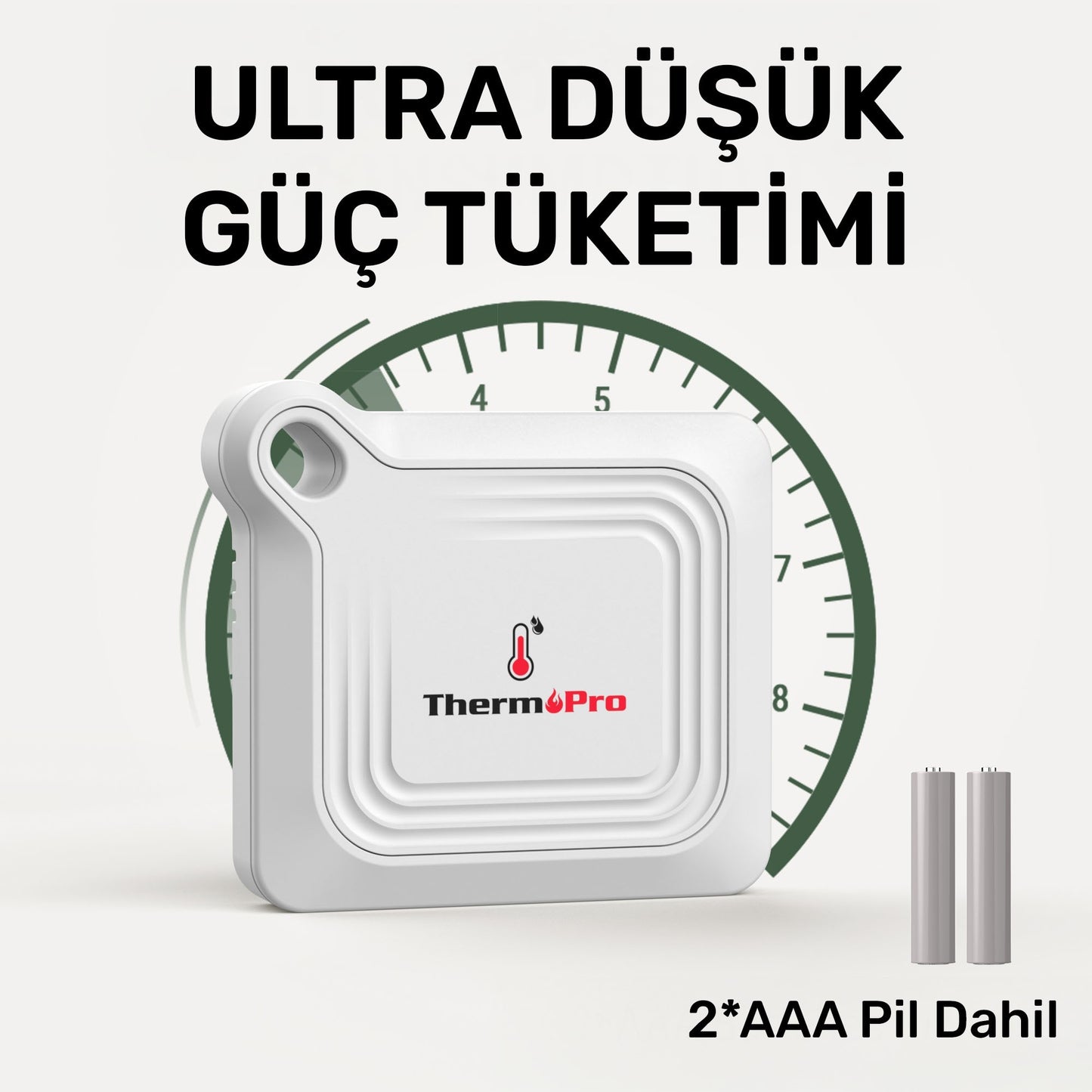 Thermopro TP351 Telefon Kontröllü 79m Menzilli Indoor Termometre