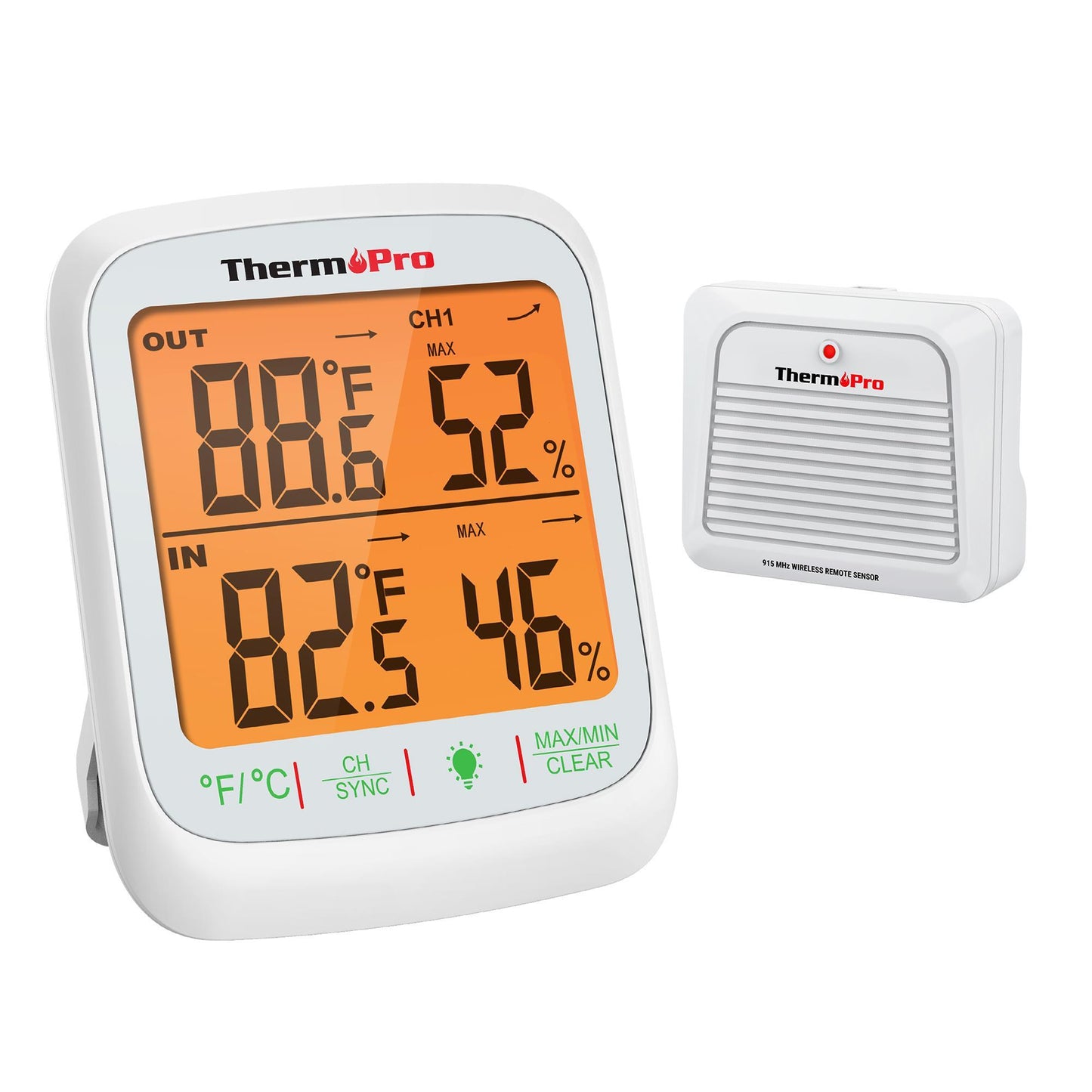 ThermoPro TP260B Mini Iç Mekan Dijital Sıcaklık ve Nem Ölçer Termometre