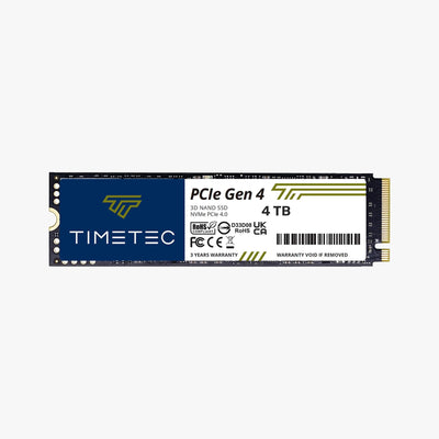 Timetec Elite MS40 4TB 5000/4700MB/s Gen4x4 22x80 M.2 NVMe SSD