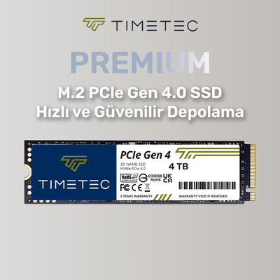 Timetec Elite MS40 4TB 5000/4700MB/s Gen4x4 22x80 M.2 NVMe SSD