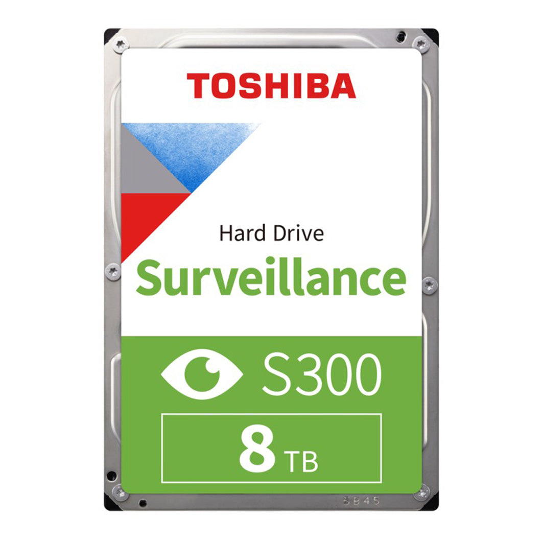 TOSHIBA HDWT380UZSVA 8TB S300 3.5" 7200rpm 256mb SATA 7/24 Harddisk