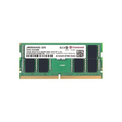 Transcend JM5600ASE-32G 32GB DDR5 5600Mhz CL46 1.1V Notebook Ram