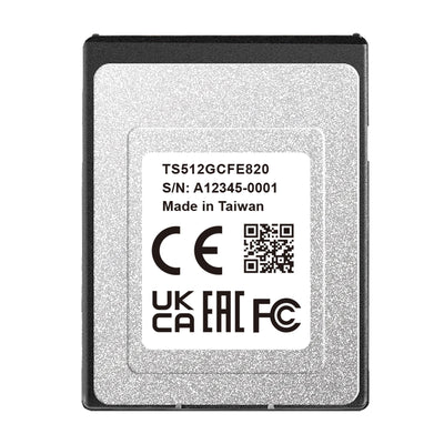 Transcend TS512GCFE820 512gb CFExpress Hafıza Kartı