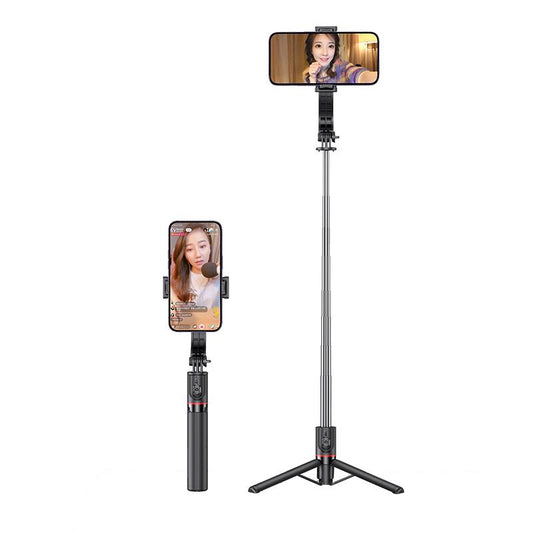 USAMS 2in1 Bluetooth Kumandalı Tripod ve 360° Selfie Çubuğu ZB256