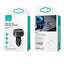 Usams US-CC126 PD Type-C + 2xUSB-A 80W Çakmaklık Hızlı Şarj Cihazı