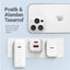 Usams US-CC189P 30W QC+PD (Type-C+USB) Mini Hızlı Şarj Başlığı-Mor