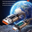 Usams US-SJ544 Dijital Göstergeli,Çipli,Örgülü,1.2m PD 66W USB to Type-C Hızlı Şarj ve Data Kablosu