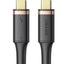 Usams US-SJ553 U72 Type-C To Type-C 5K 60HZ 0.8m 100W USB4 Ses,Görüntü,Data Aktarma Kablosu