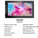 Veikk VK1200 8192 Levels 11.6" IPS HD Grafik Tablet + Kalem