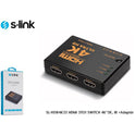 S-LINK SL-HSW4K33 HDMI 3TO1 SWITCH 4K*2K Dönüştürücü