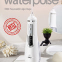 WaterPulse WP-V500-W Water Flosser Taşınabilir, Şarjlı, Masajlı, Diş Protez Bakım ve Ağız Duşu